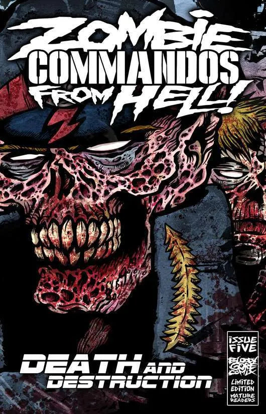Commandos zombies de l'enfer ! Livre 5 : Mort et destruction